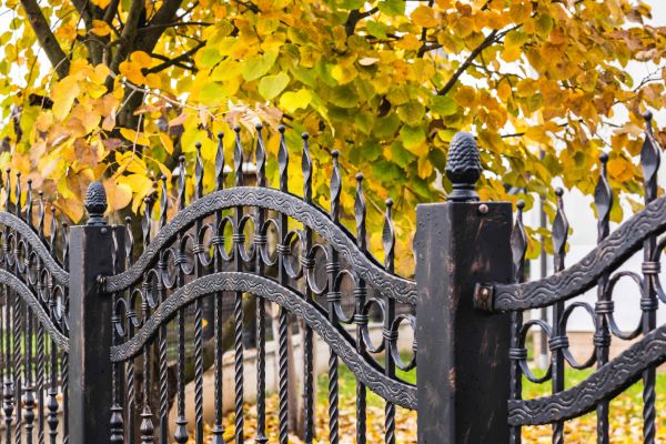 Wrought Iron Fence Washing in West Chester
